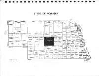 Nebraska State Map, Custer County 1985